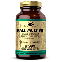 Male Multiple (Мультивитаминный и минеральный комплекс для мужчин) (Solgar) 60 таблеток